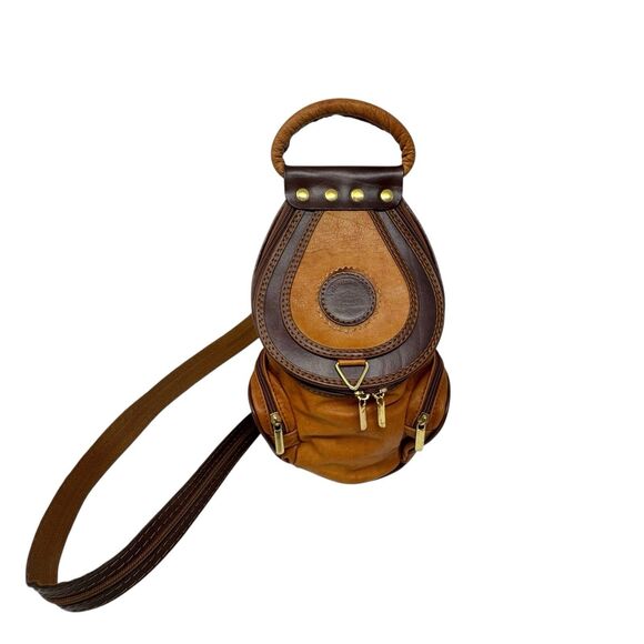 Valentino Made In Italy Shoulder/Backpack VINTAGE - Picture 1 of 7